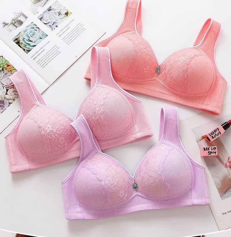 Biustonosz plus size z szerokimi ramiączkami(3 szt)