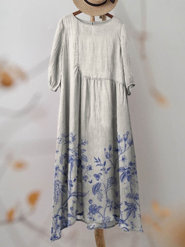 Elegancka i wygodna sukienka maxi w stylu boho