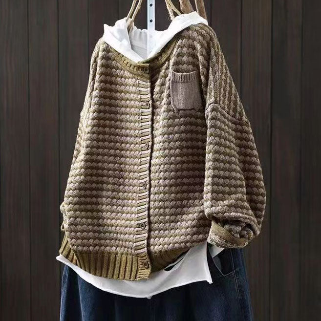 Elegancki i wygodny sweter kardigan dla kobiet, odpowiedni do noszenia na co dzień