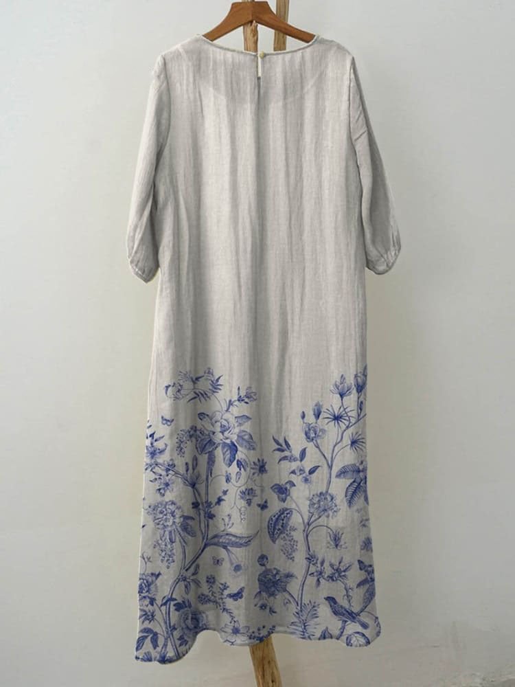 Elegancka i wygodna sukienka maxi w stylu boho