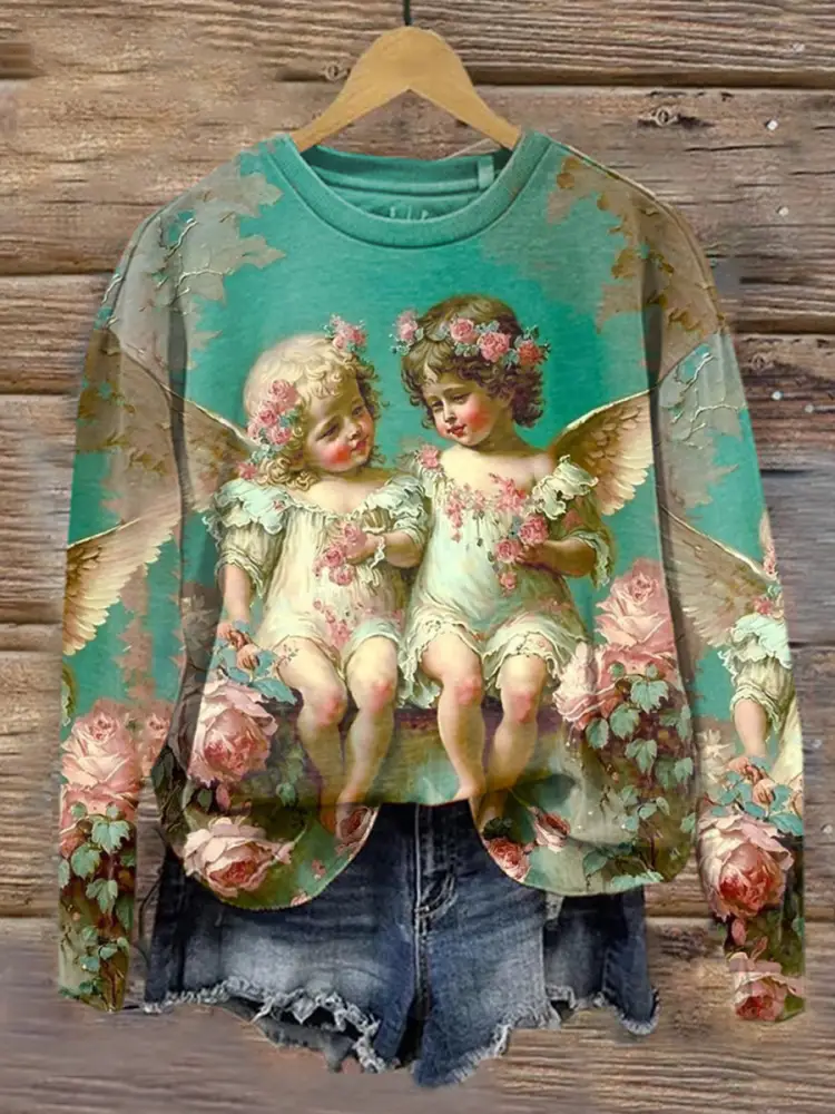 Bluza Vintage Cupid Valentine