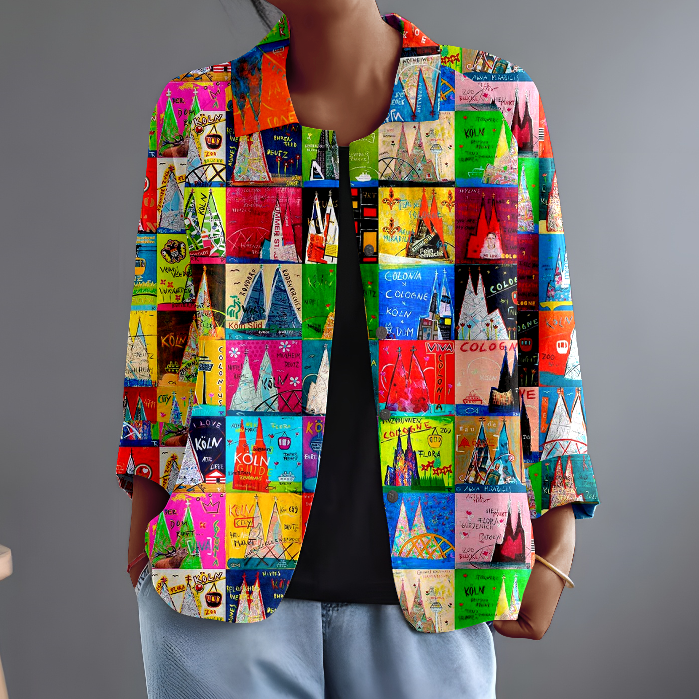 Ta elegancka i wygodna, kolorowa, kraciasta koszula z długim rękawem doskonale nadaje się do noszenia na co dzień; jest uniwersalna i stylowa.