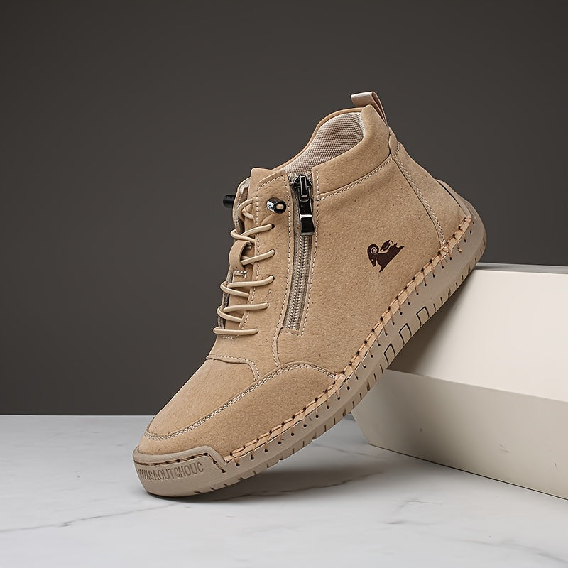 Nowe codzienne buty sportowe, płaska podeszwa, jednolity kolor, gruby materiał, antypoślizgowa podeszwa, miękka i wygodna.