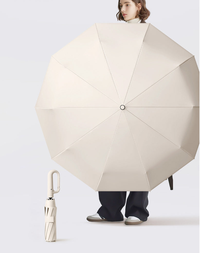 Piękny, elegancki składany parasol dostępny w różnych kolorach