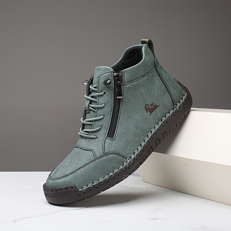 Nowe codzienne buty sportowe, płaska podeszwa, jednolity kolor, gruby materiał, antypoślizgowa podeszwa, miękka i wygodna.